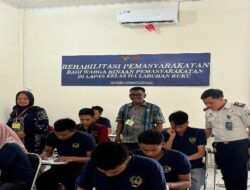Menimba Ilmu di Balik Jeruji WBP Lapas Labuhan Ruku Antusias Ikuti UAS Kesetaraan