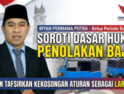 Riyan Permana Putra Ketua Perindo Bukittinggi Soroti Dasar Hukum Penolakan Bajaj, Jangan Tafsirkan Kekosongan Aturan sebagai Larangan