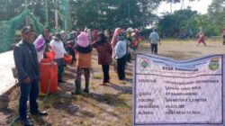 Bersumber Dari DD Tahap Dua Tahun 2026, Pemdes Sirnaraja Kecamatan Cigalontang Bangun Joging Track Lapangan Bola dan Perbaiki Jalan Secara Gotong Royong