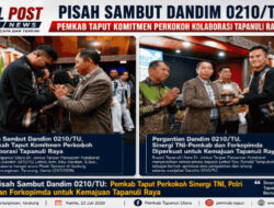 Pisah Sambut Dandim 0210/TU, Pemkab Taput Komitmen Perkokoh Kolaborasi Tapanuli Raya‎