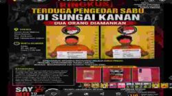 Satresnarkoba Polres Labusel Ringkus Terduga Pengedar Sabu di Sei Kanan, Dua Orang Diamankan