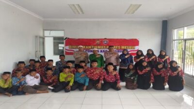 Polres Mesuji Melaksanakan Cooling System Dengan Sambang Dan Binluh Kepada Santri Ponpes
