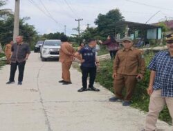 DPRD Kabupaten Simalungun Tinjau Hasil Pembangunan Jalan Redimix di Nagori Bahliran Siborna.Tegaskan Komitmen Pengawasan Dan Peningkatan Infrastruktur.