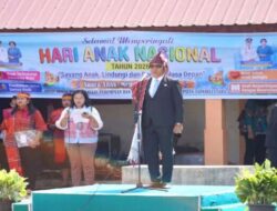 ‎Pimpin Peringatan HAN ke-42, Bupati Taput Ajak Kolaborasi Lindungi Anak Demi Indonesia Emas 2045