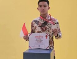 Alumni SMPN 2 Doloksanggul William Pandapotan Sirait Raih Medali perak Olimpiade Matematika Tingkat Internasional