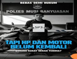 Selama 120 Hari Di Rampas Tanpa BuktiI! Rendi Platini Bebas Demi Hukum Motor Diklaim Sudah Serah Ke Kejari Tanpa Bukti, HP Dijanjikan Dikembalikan Tapi Hilang Janji!