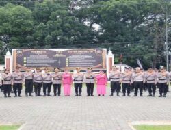 Polres Labuhanbatu Gelar Serah Terima Jabatan Kasiwas