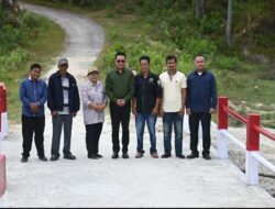 Sinergitas Pemkab Humbang hasundutan dan TNI Percepat Pembangunan Jembatan, 8 dari 203 Jembatan Telah Dapat Dipergunakan