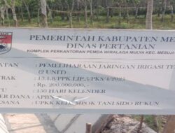 Kelompok Tani Sido Rukun Desa Jaya Sakti Terima Bantuan Bajak dan Dana Pembangunan Tersier Tahun 2026