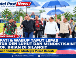 Bupati dan Wabup Taput Lepas Ketua DEN Luhut Serta Mendiktisaintek Prof. Brian di Silangit: Perkuat Kemitraan Strategis Pusat-Daerah