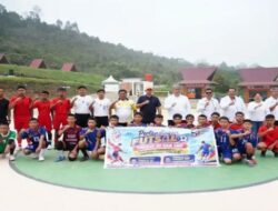 Bupati Taput Buka Pertandingan Futsal SMP, Dorong Sportivitas dan Kolaborasi Generasi Muda