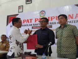 DPRD Toba Bahas dan Tetapkan Ranperda P-APBD 2026