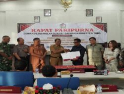 Pemkab dan DPRD Kabupaten Toba Tandatangani Persetujuan Ranperda P APBD 2026
