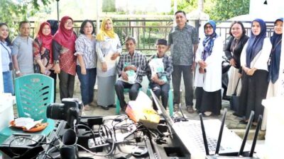 Warga Disabilitas Amansari Dapat Pelayanan Perekaman KTP-el di Rumah dari Pemkab Simalungun