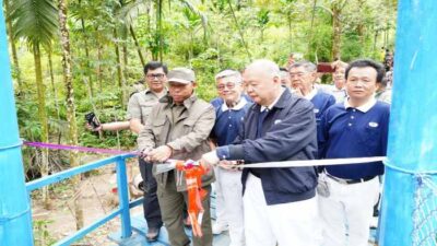 Resmikan Jembatan Cinta Kasih Aek Poring, Bupati Taput Komitmen Perkuat Infrastruktur dan Akses Masyarakat Siantar Naipospos