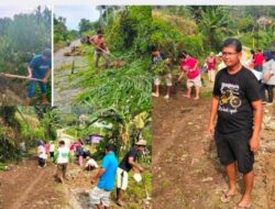 Pangulu Nagori Manik Hataran Komandoi Gotong Royong Masyarakat