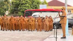 Pimpin Apel Gabungan, Bupati Taput Tekankan Perubahan Mental Kerja ASN dan Penguatan Pelayanan Publik