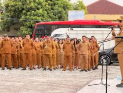 Pimpin Apel Gabungan, Bupati Taput Tekankan Perubahan Mental Kerja ASN dan Penguatan Pelayanan Publik