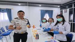 Bersama Puskesmas Matiti, Rutan Humbang Hasundutan Laksanakan Tes Urine Pegawai dan WBP