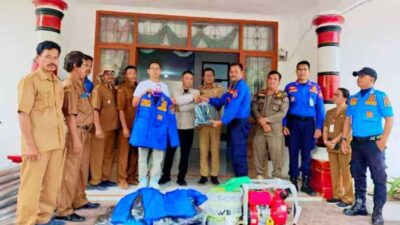 Pemkab Humbahas Terima Bantuan CSR PLTMH PT.BEL Untuk Dukungan Damkar dan Penerangan Desa