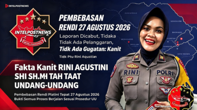 Laporan Di Cabut Secara Resmi Tidak Ada Pelanggaran, Tidak Ada Yang Dapat Di Gugat, Pembebasan Rendi Tepat Waktu, Bukti Kanit PPA Taat Undang-Undang