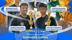 Empat Siswa SMPN 1 Ciawi Raih Juara I FTBI 2026,Wakili Kabupaten Tasik ke Tingkat Provinsi