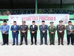 Bupati Taput Pimpin Upacara Peringatan Hari Kesaktian Pancasila di Lapangan Tangsi Tarutung