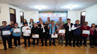 Pemkab Tapanuli Utara Salurkan Bantuan Jadup dan Isi Hunian Kemensos RI Rp267,4 Juta untuk 32 KK Korban Bencana