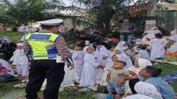 Polisi Bersama Masyarakat, Satlantas Polres Simalungun Edukasi Warga di Nagori Senio, Galakkan Gerakan SAHATA LANTAS