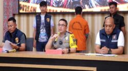 Kapolres Humbahas Pimpin Press Release Pengungkapan Kasus Pencurian Sepeda Motor