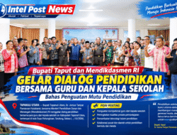 ‎Bupati Taput dan Mendikdasmen RI Gelar Dialog Pendidikan Bersama Guru dan Kepala Sekolah, Bahas Penguatan Mutu Pendidikan